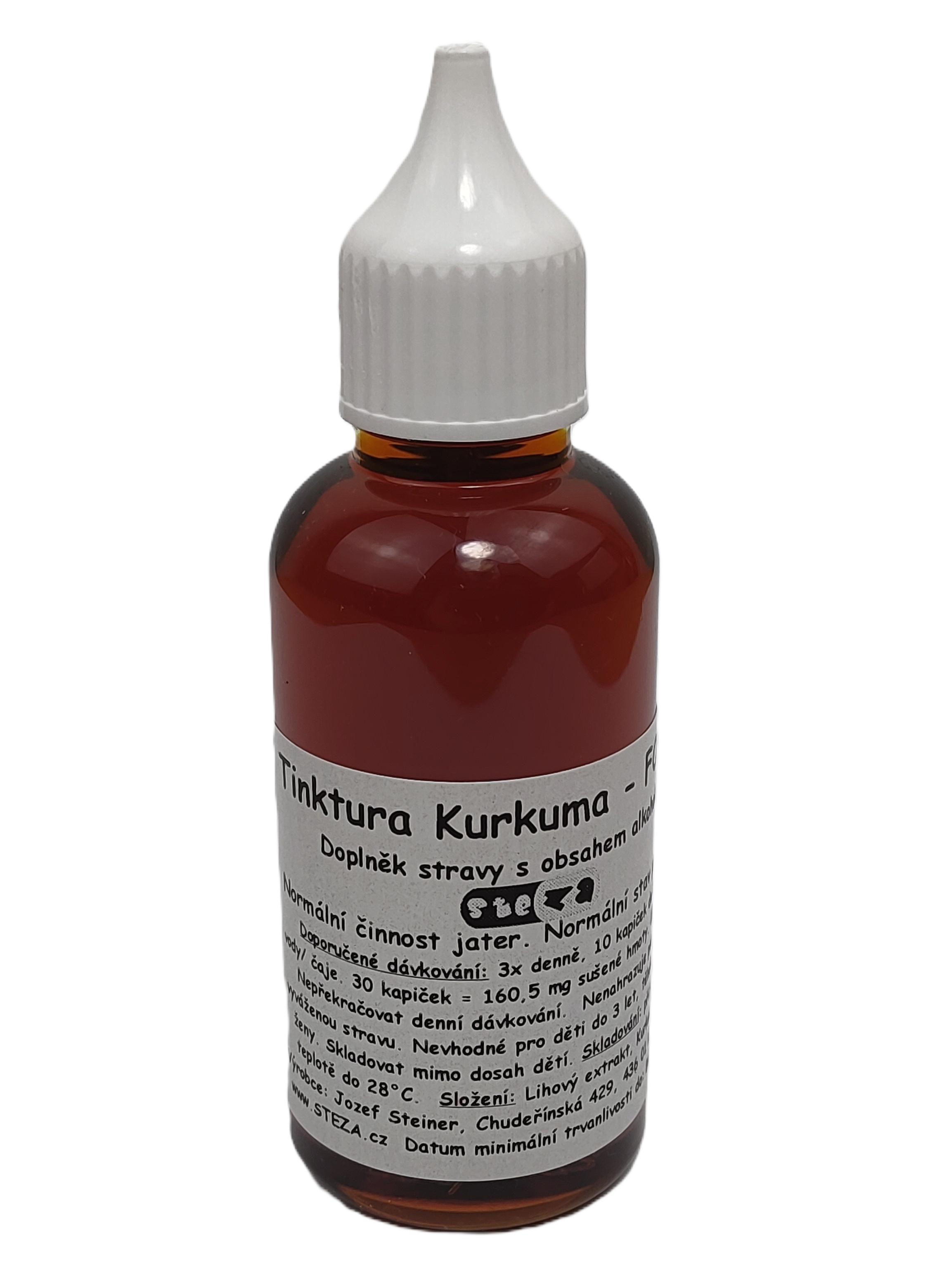 STEZA - Tinktura Kurkuma - FORTE 3x 50 ml.