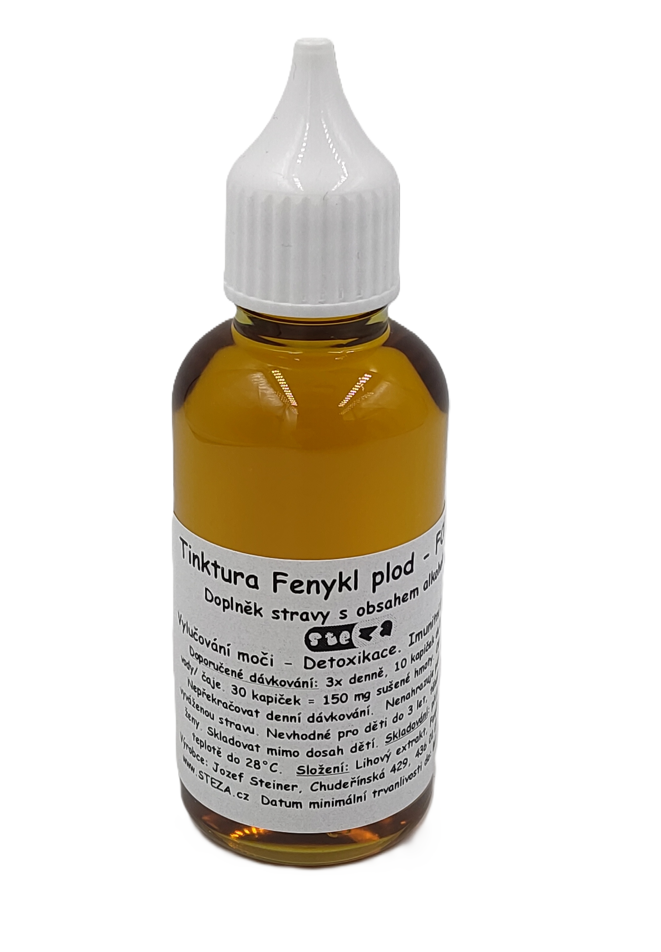 STEZA - Tinktura Fenykl plod - FORTE 50 ml.